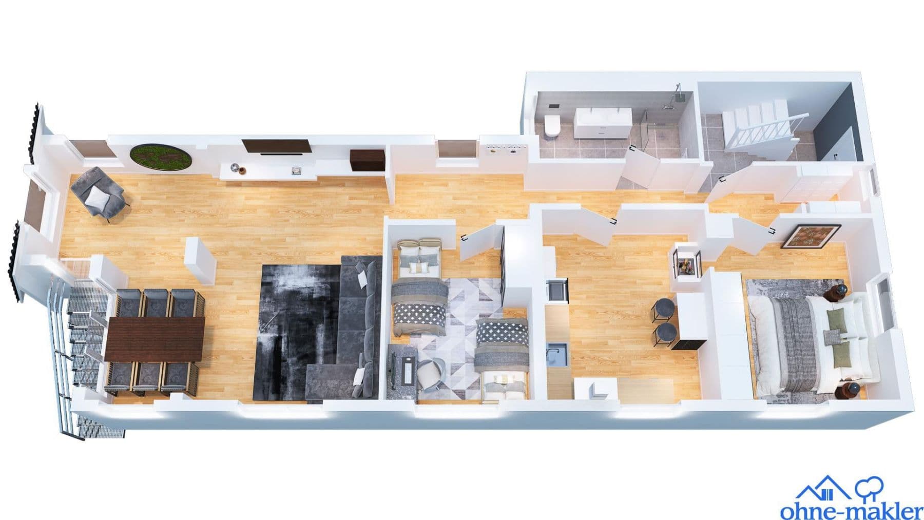 Prodej bytu 3+1 110 m², Schönaich, Bádensko-Württembersko Prodej bytu 3+1 110 m², Schönaich, Bádensko-Württembersko