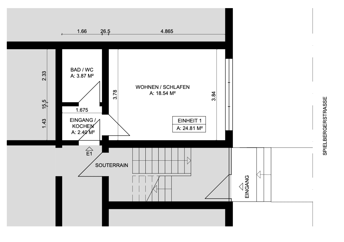 Prodej bytu 1+1 25 m², Spielbergerstraße 32, Stuttgart, Bádensko-Württembersko Prodej bytu 1+1 25 m², Spielbergerstraße 32, Stuttgart, Bádensko-Württembersko