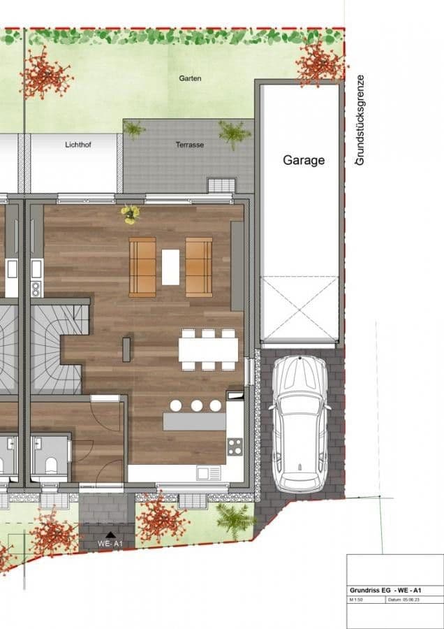 Prodej domu 212 m², pozemek 182 m², Am Blumenfeld 23 A, Meerbusch, Severní Porýní-Vestfálsko Prodej domu 212 m², pozemek 182 m², Am Blumenfeld 23 A, Meerbusch, Severní Porýní-Vestfálsko