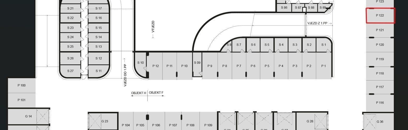 Pronájem garáže 15 m², Poděbradská, Praha, Praha Pronájem garáže 15 m², Poděbradská, Praha, Praha