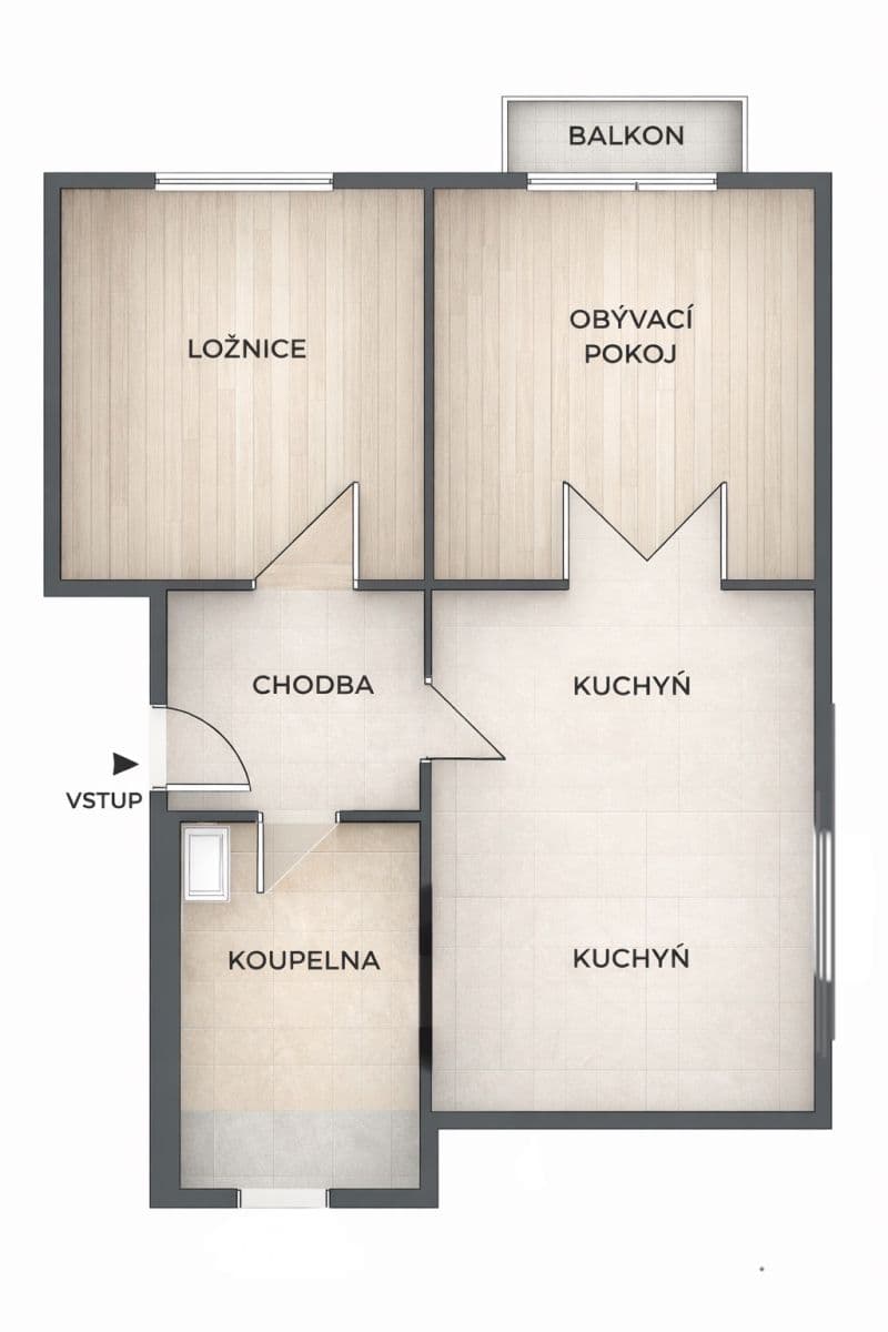 Prodej bytu 2+1 49 m², Klášterní, Plzeň, Plzeňský kraj Prodej bytu 2+1 49 m², Klášterní, Plzeň, Plzeňský kraj