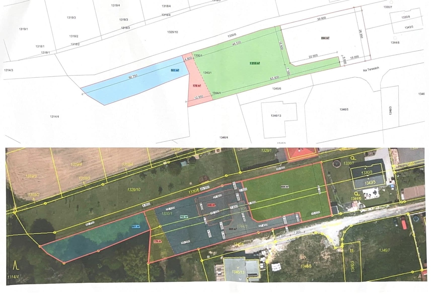 Prodej pozemku 1.393 m², Ke Kapli, Markvartovice, Moravskoslezský kraj Prodej pozemku 1.393 m², Ke Kapli, Markvartovice, Moravskoslezský kraj