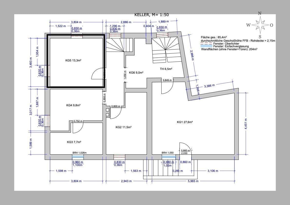 Pronájem bytu 5+1 107 m², Fürth, Bavorsko Pronájem bytu 5+1 107 m², Fürth, Bavorsko