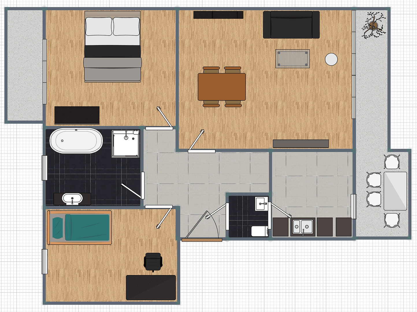 Pronájem bytu 3+1 86 m², Plievierpark 12, München, Bavorsko Pronájem bytu 3+1 86 m², Plievierpark 12, München, Bavorsko