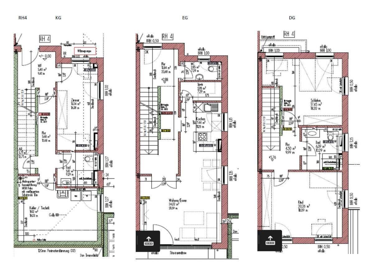 Pronájem domu 155 m², pozemek 100 m², Ansbach, Bavorsko Pronájem domu 155 m², pozemek 100 m², Ansbach, Bavorsko
