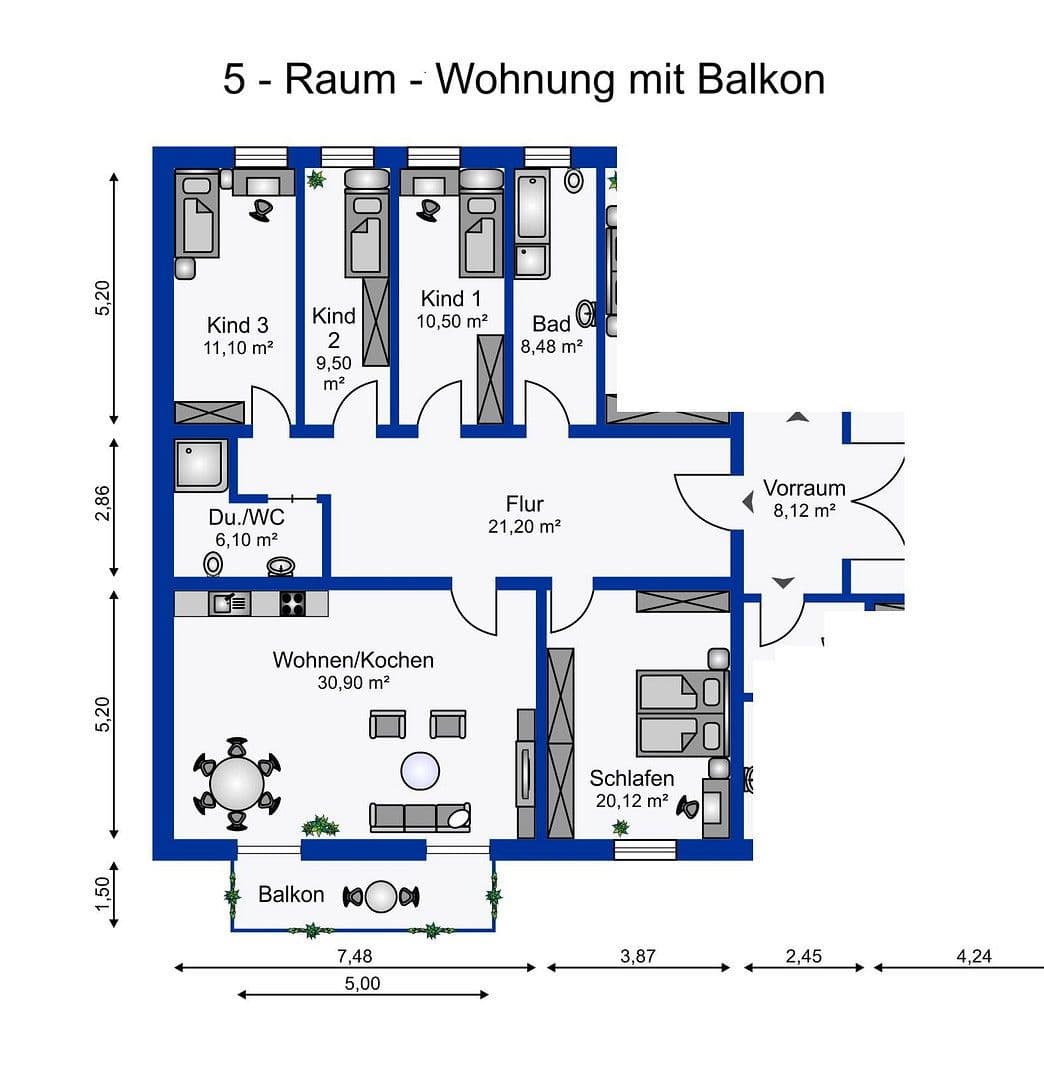 Prodej bytu 5+1 121 m², Limbach, Sasko Prodej bytu 5+1 121 m², Limbach, Sasko