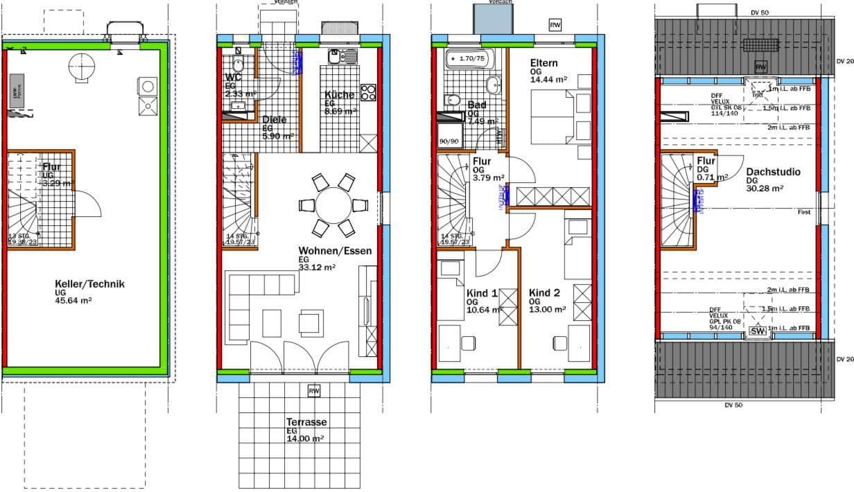 Prodej domu 131 m², pozemek 357 m², Baden-Baden, Bádensko-Württembersko Prodej domu 131 m², pozemek 357 m², Baden-Baden, Bádensko-Württembersko