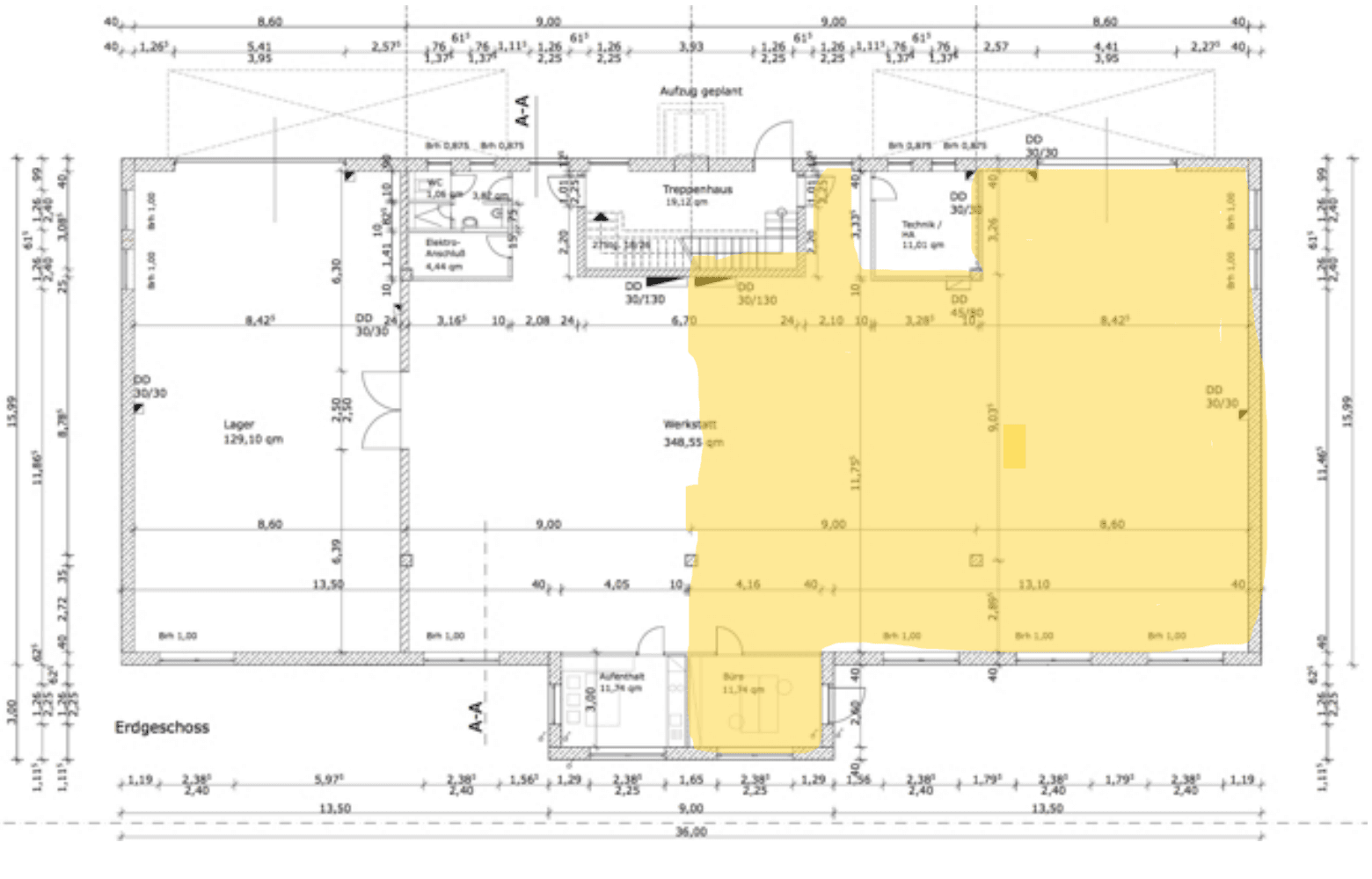 Pronájem nebytového prostoru 530 m², Martinshof 3, Valley/Holukirchen, Bavorsko Pronájem nebytového prostoru 530 m², Martinshof 3, Valley/Holukirchen, Bavorsko