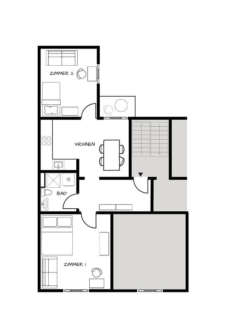Pronájem bytu 2+kk 59 m², Hochstraße 32, Darmstadt, Hessen Pronájem bytu 2+kk 59 m², Hochstraße 32, Darmstadt, Hessen
