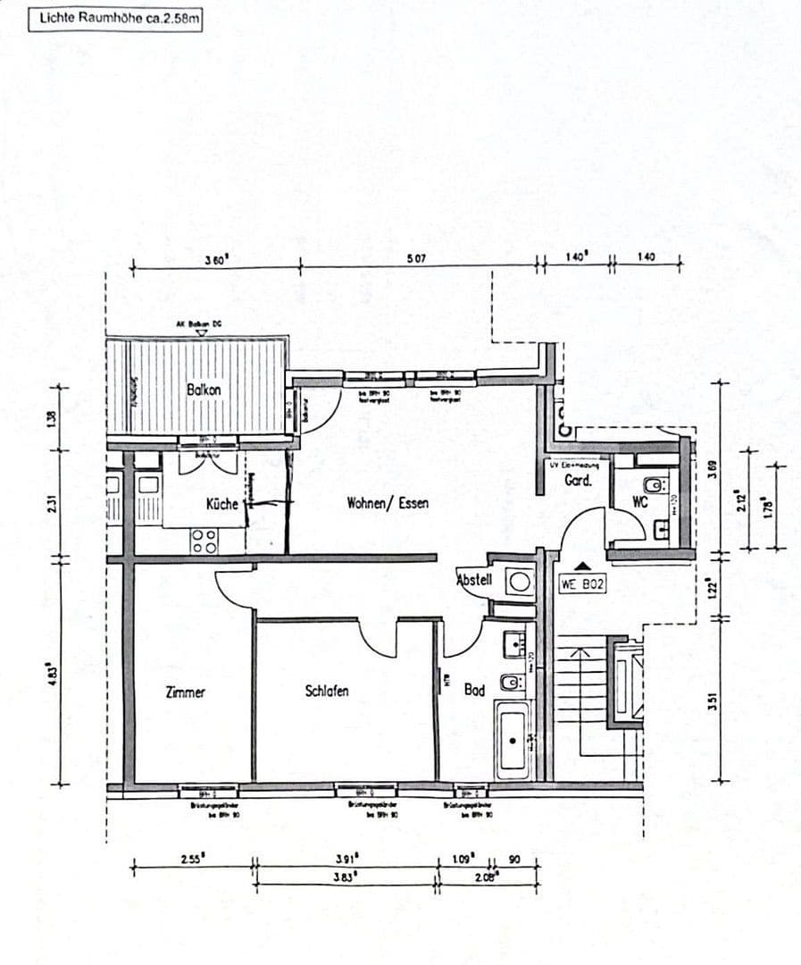 Prodej bytu 3+1 76 m², Frankfurt / Kalbach-Rieberg, Hessen Prodej bytu 3+1 76 m², Frankfurt / Kalbach-Rieberg, Hessen