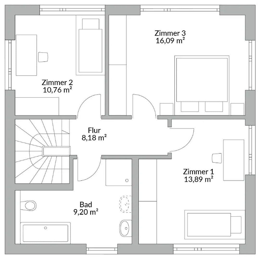 Prodej domu 118 m², pozemek 1 m², GRUNDSTÜCK 800M GRAZ EXKLUSIV NUR FÜR DANWOOD-HAUSBAU, Hart bei Graz, Štýrsko Prodej domu 118 m², pozemek 1 m², GRUNDSTÜCK 800M GRAZ EXKLUSIV NUR FÜR DANWOOD-HAUSBAU, Hart bei Graz, Štýrsko