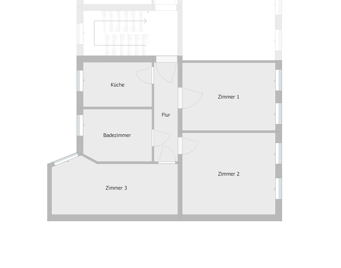 Pronájem bytu 3+1 70 m², Abendstraße 11a, Magdeburg, Sasko-Anhaltsko Pronájem bytu 3+1 70 m², Abendstraße 11a, Magdeburg, Sasko-Anhaltsko