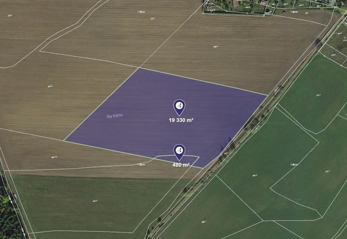 Prodej pozemku 57.981 m², Čistá, Středočeský kraj Prodej pozemku 57.981 m², Čistá, Středočeský kraj