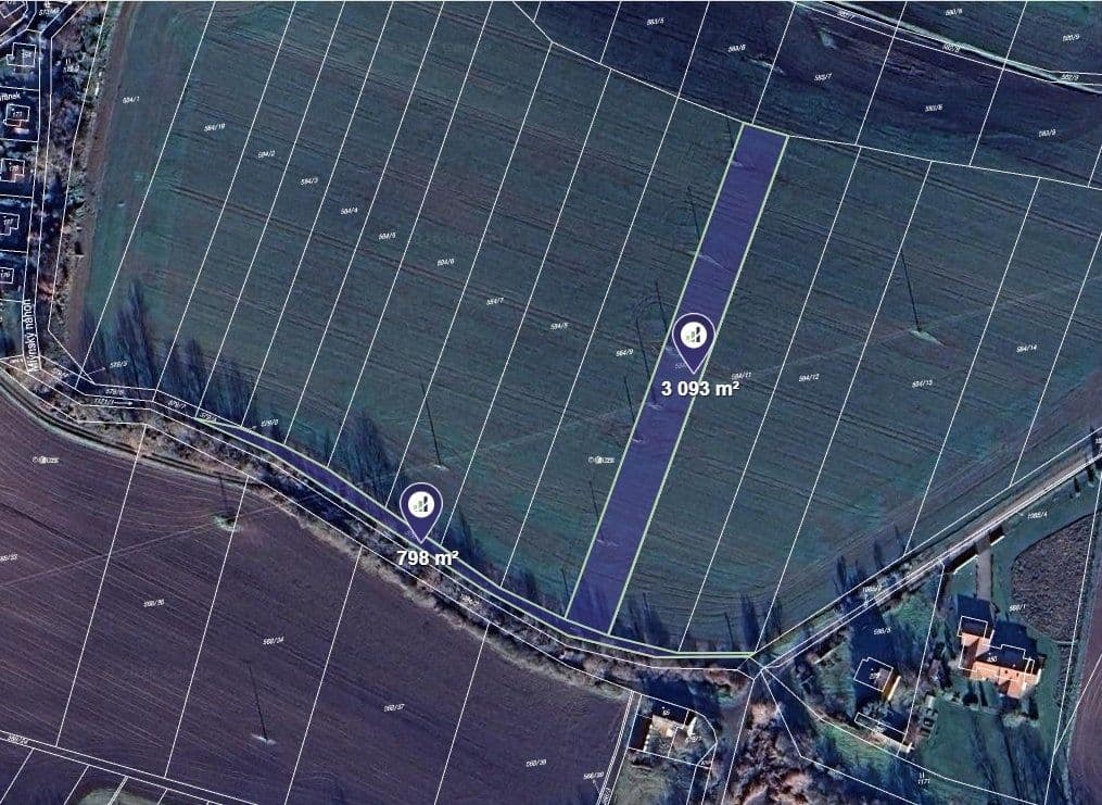 Prodej pozemku 3.150 m², Březno, Středočeský kraj Prodej pozemku 3.150 m², Březno, Středočeský kraj