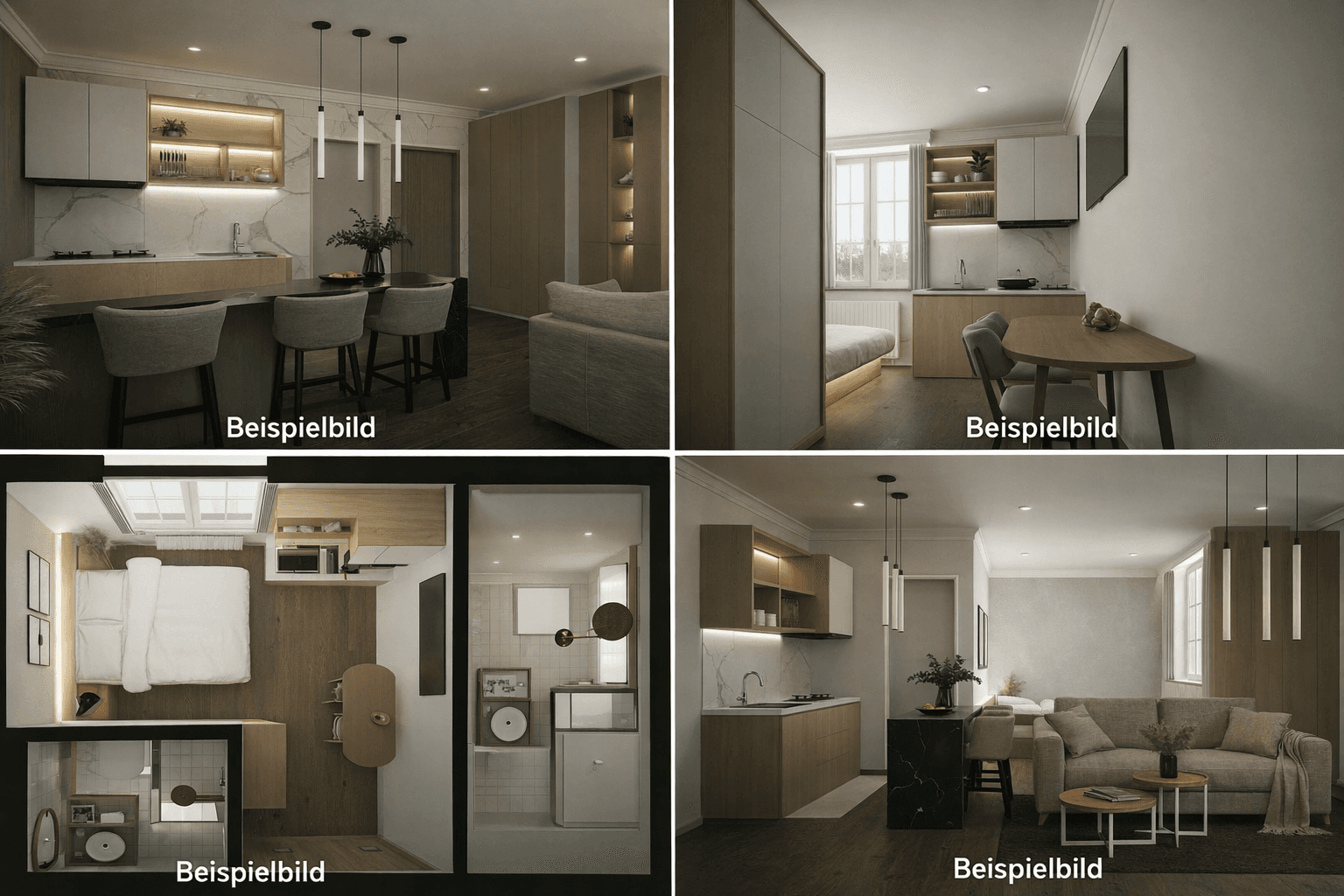 Pronájem bytu 1+1 25 m², Krakauer Straße 49, Markranstädt, Sasko Pronájem bytu 1+1 25 m², Krakauer Straße 49, Markranstädt, Sasko