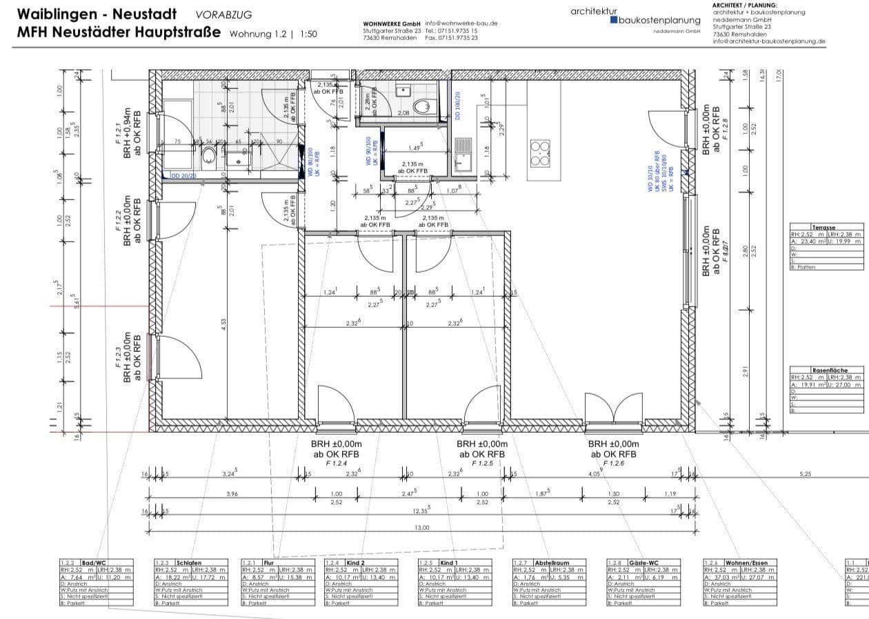 Prodej bytu 4+1 108 m², Waiblingen, Bádensko-Württembersko Prodej bytu 4+1 108 m², Waiblingen, Bádensko-Württembersko