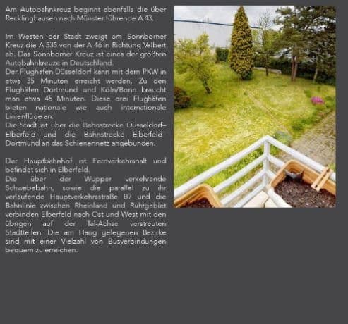 Prodej domu 711 m², pozemek 1.852 m², Wuppertal, Severní Porýní-Vestfálsko Prodej domu 711 m², pozemek 1.852 m², Wuppertal, Severní Porýní-Vestfálsko