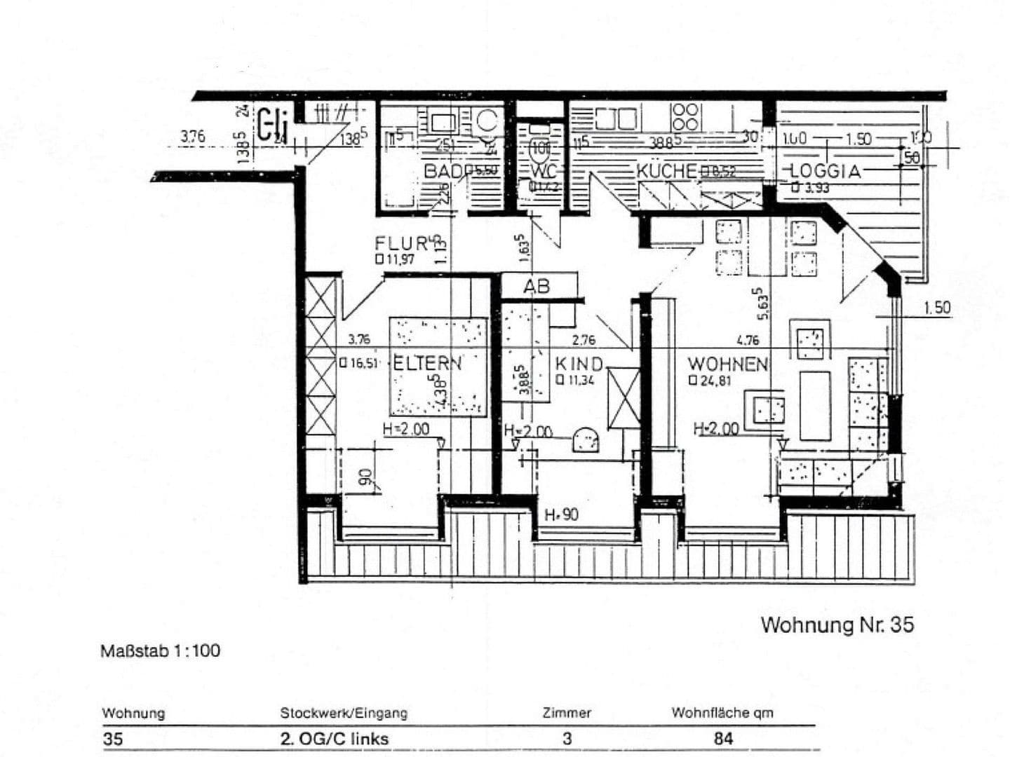 Prodej bytu 3+kk 84 m², Weinstadt, Bádensko-Württembersko Prodej bytu 3+kk 84 m², Weinstadt, Bádensko-Württembersko