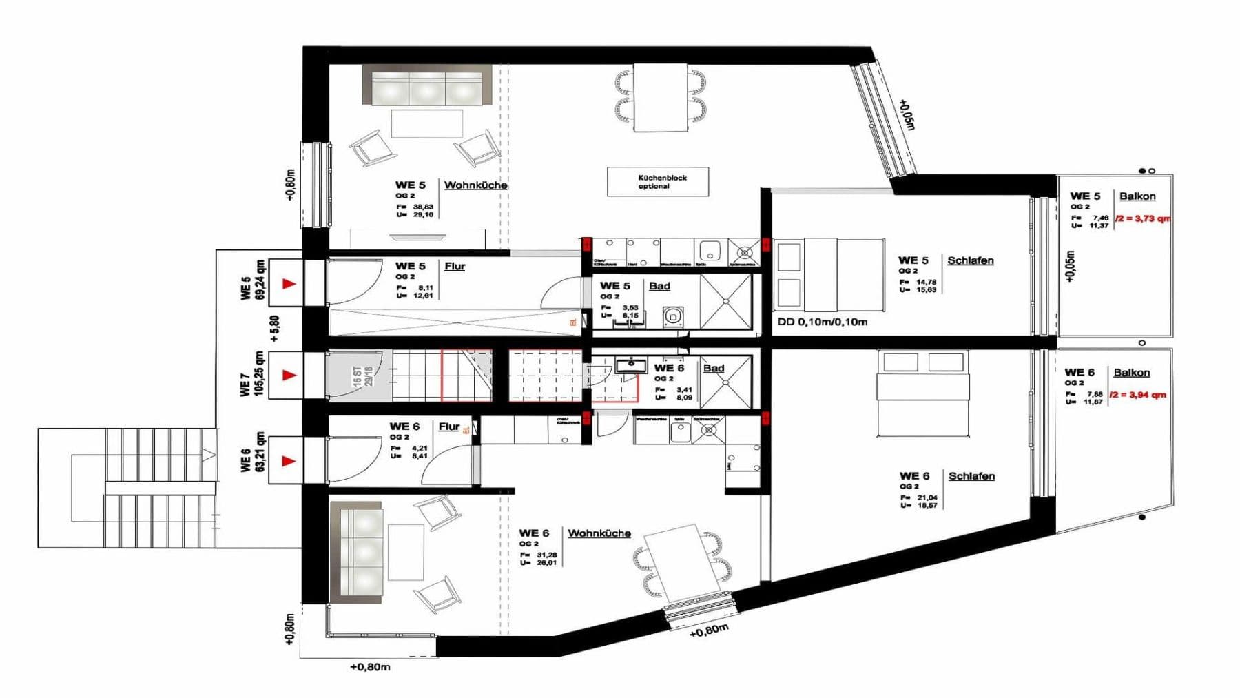 Prodej bytu 3+1 72 m², Kassel, Hessen Prodej bytu 3+1 72 m², Kassel, Hessen