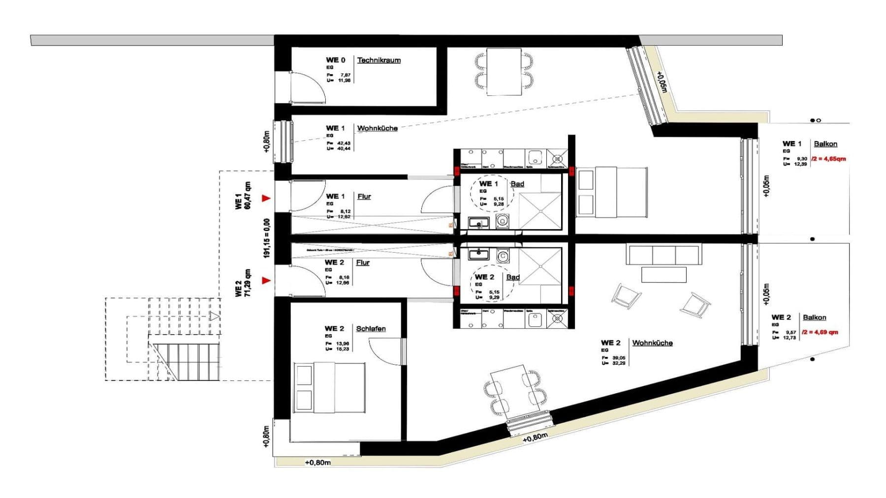 Prodej bytu 3+1 72 m², Kassel, Hessen Prodej bytu 3+1 72 m², Kassel, Hessen