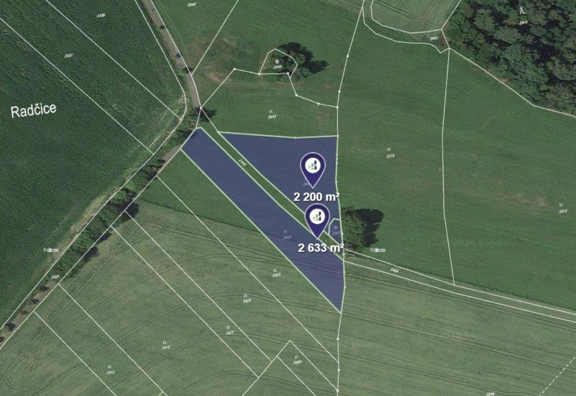 Prodej pozemku 1.611 m², Radčice, Liberecký kraj Prodej pozemku 1.611 m², Radčice, Liberecký kraj