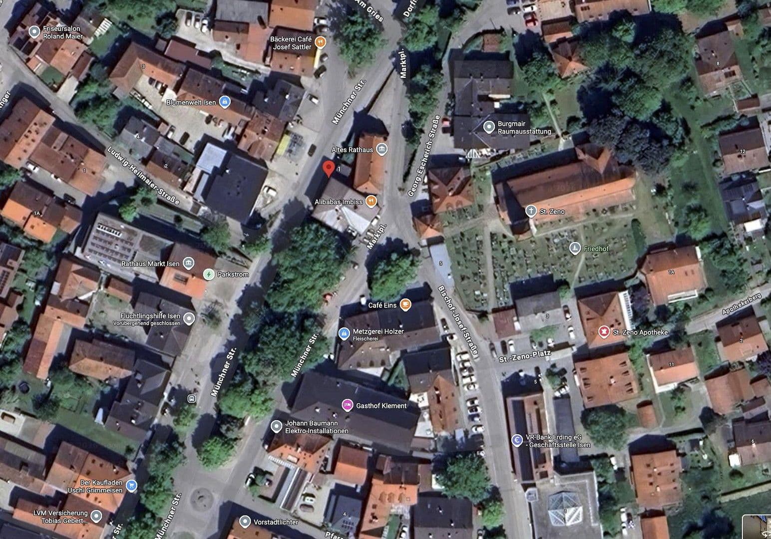 Prodej pozemku 341 m², Marktplatz 1, Isen, Bavorsko Prodej pozemku 341 m², Marktplatz 1, Isen, Bavorsko