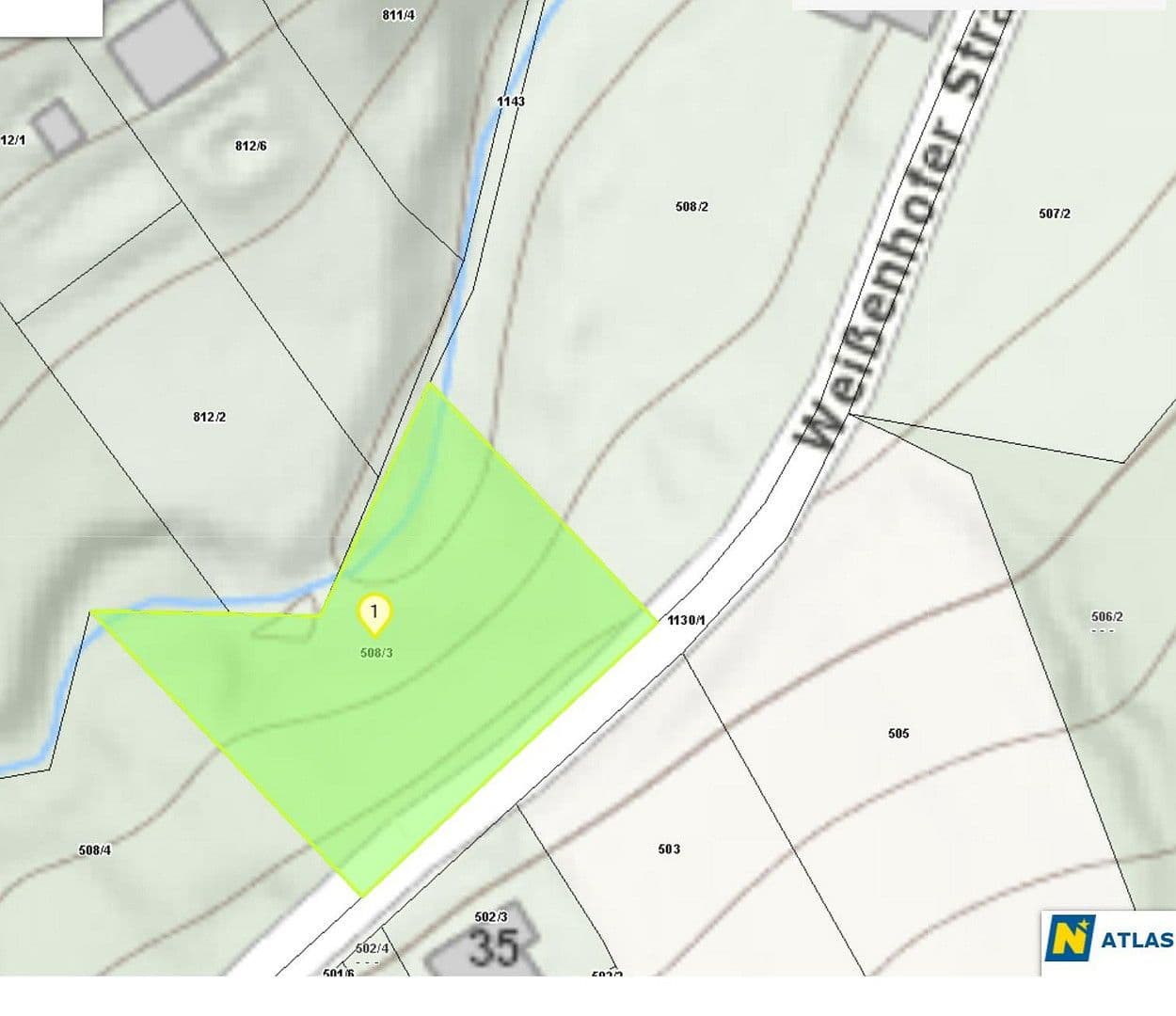 Prodej pozemku 1.526 m², Weißenhofer Straße, Kritzendorf, Dolní Rakousko Prodej pozemku 1.526 m², Weißenhofer Straße, Kritzendorf, Dolní Rakousko