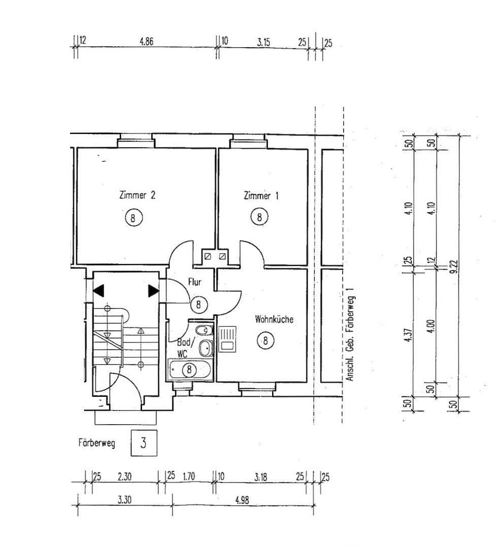 Pronájem bytu 2+1 52 m², Lörrach, Bádensko-Württembersko Pronájem bytu 2+1 52 m², Lörrach, Bádensko-Württembersko