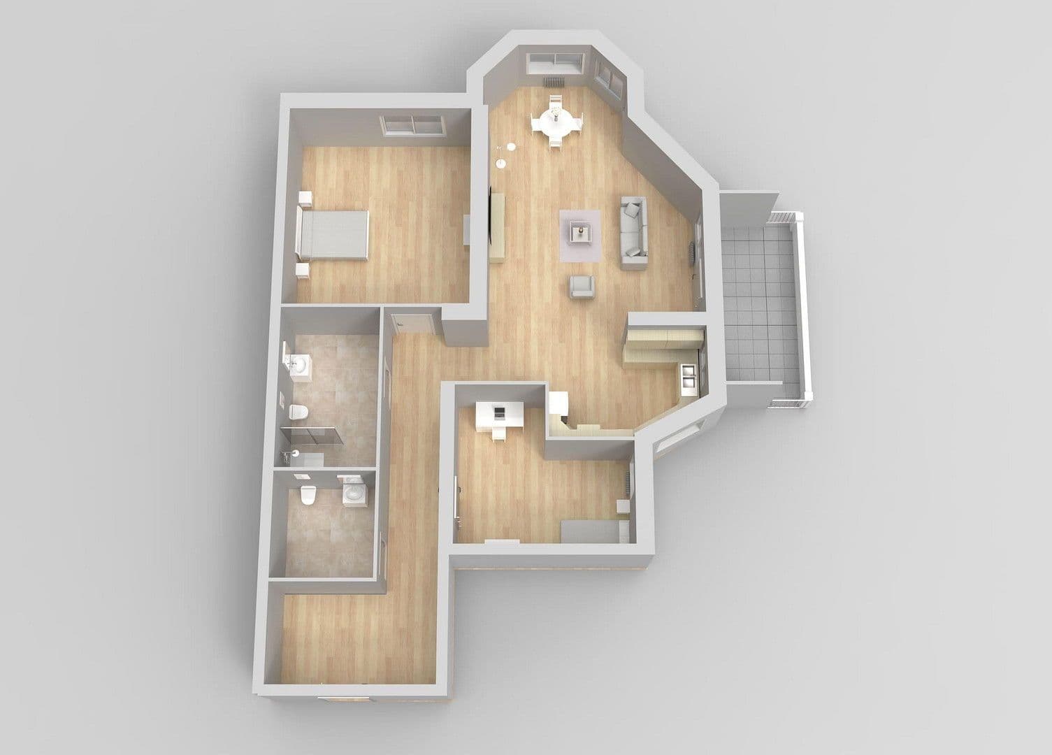 Prodej bytu 3+1 72 m², Josef-Neuberger-Str., Düsseldorf, Severní Porýní-Vestfálsko Prodej bytu 3+1 72 m², Josef-Neuberger-Str., Düsseldorf, Severní Porýní-Vestfálsko