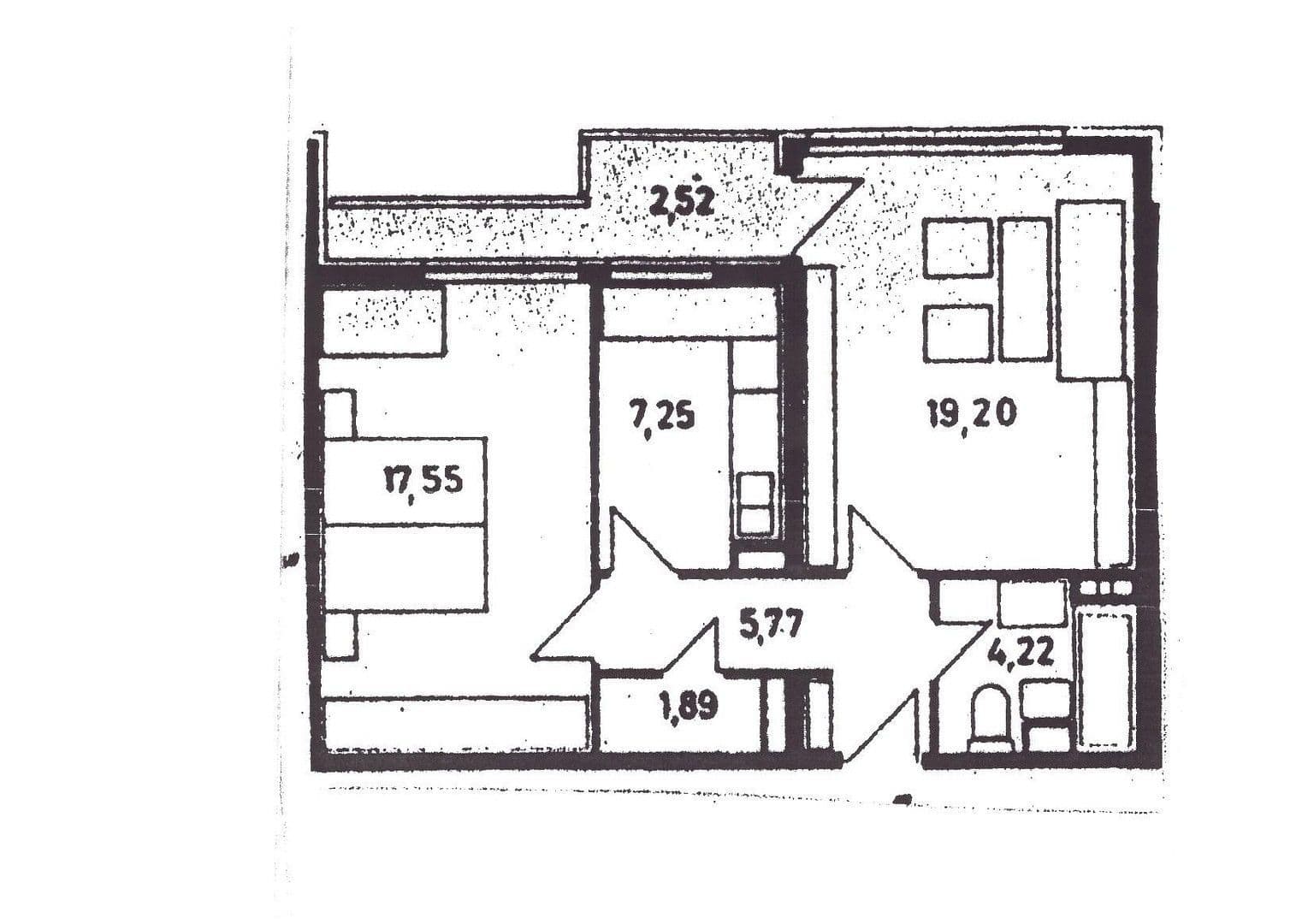 Pronájem bytu 2+1 58 m², Wettersteinstr. 51, Nürnberg-Langwasser, Bavorsko Pronájem bytu 2+1 58 m², Wettersteinstr. 51, Nürnberg-Langwasser, Bavorsko