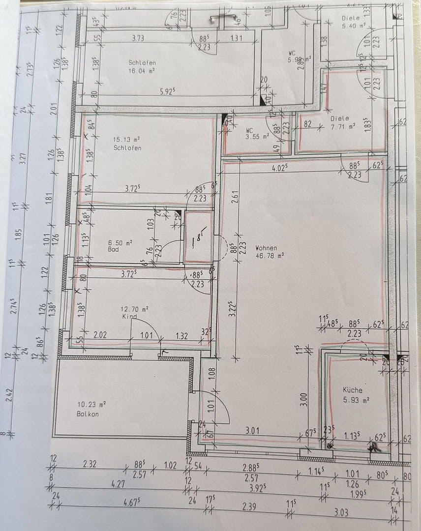 Pronájem bytu 3+kk 103 m², Güldenkamp 64, Braunschweig, Dolní Sasko Pronájem bytu 3+kk 103 m², Güldenkamp 64, Braunschweig, Dolní Sasko