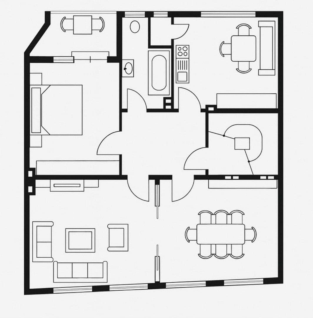 Pronájem bytu 3+kk 80 m², Hochstraße, 25, Euskirchen, Severní Porýní-Vestfálsko Pronájem bytu 3+kk 80 m², Hochstraße, 25, Euskirchen, Severní Porýní-Vestfálsko