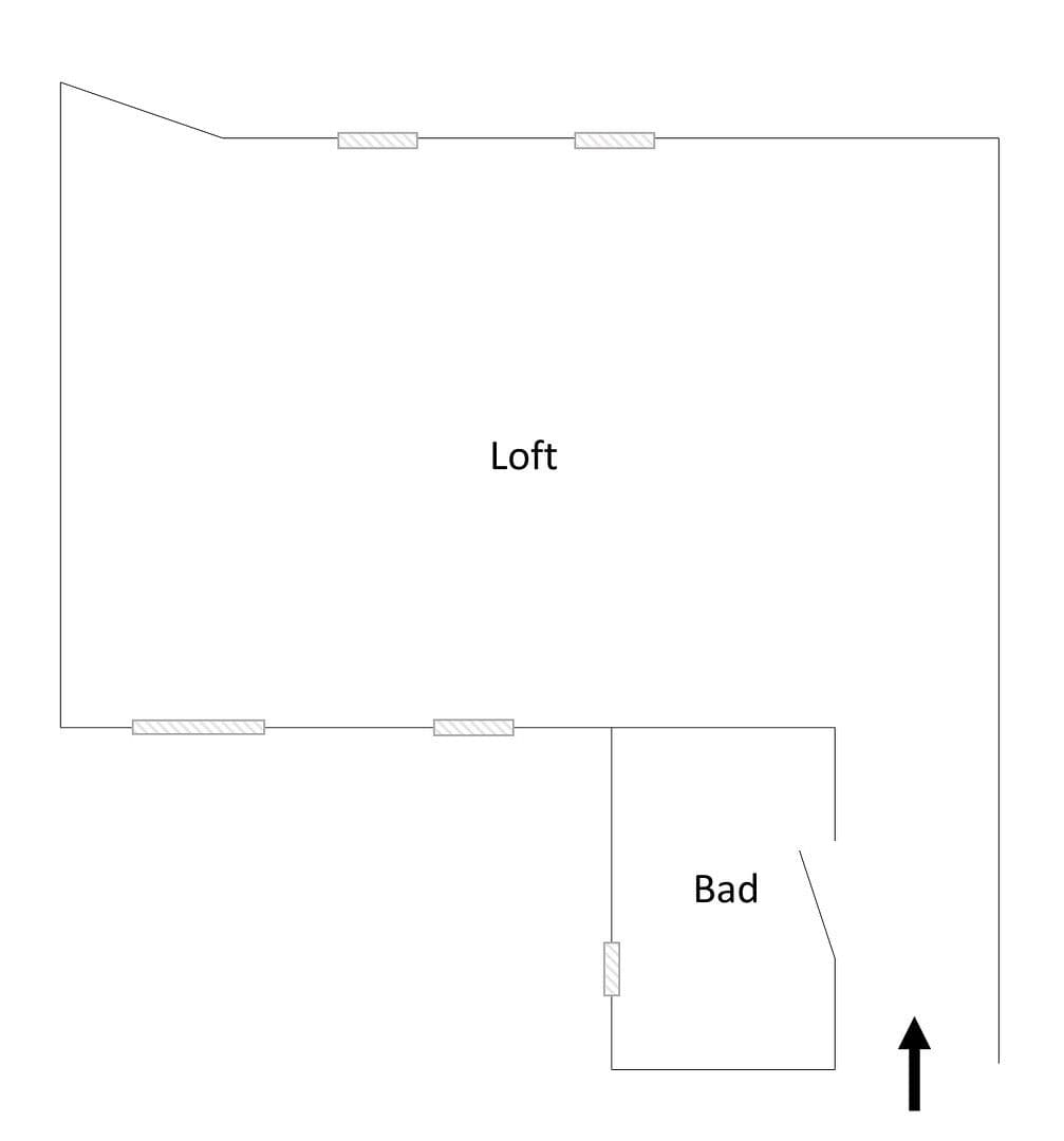 Pronájem bytu 1+1 60 m², Wielandstraße 6, Apolda, Durynsko Pronájem bytu 1+1 60 m², Wielandstraße 6, Apolda, Durynsko