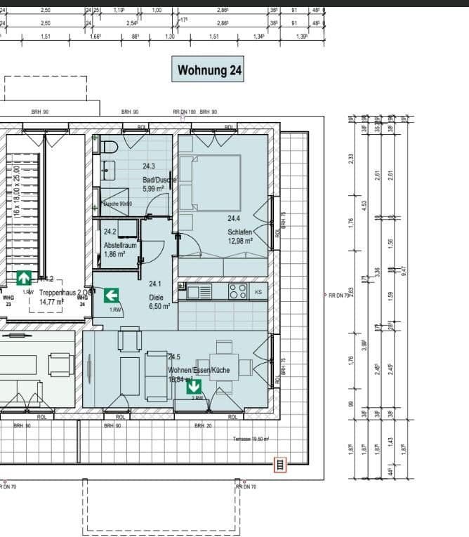 Pronájem bytu 2+1 56 m², Blankenfelde-Mahlow, Braniborsko Pronájem bytu 2+1 56 m², Blankenfelde-Mahlow, Braniborsko
