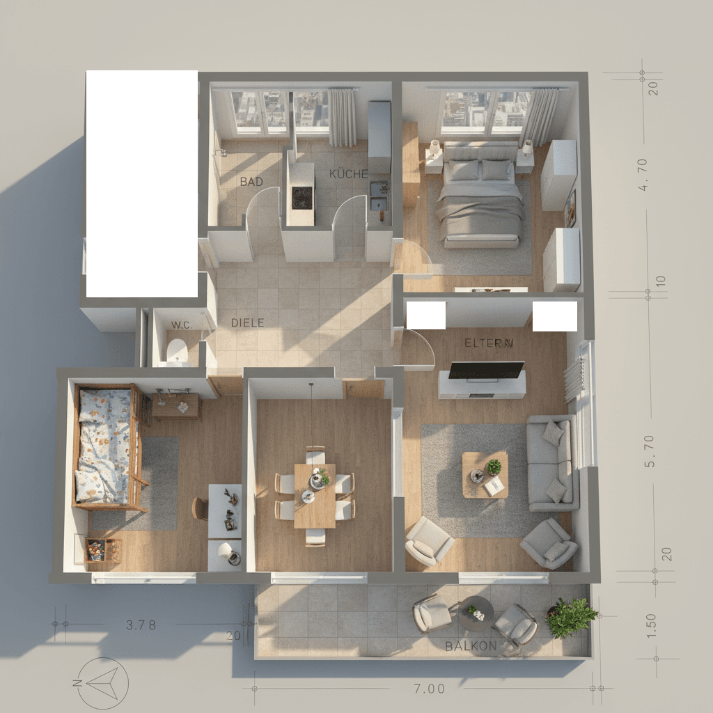 Prodej bytu 4+1 93 m², Korntal-Münchingen, Bádensko-Württembersko Prodej bytu 4+1 93 m², Korntal-Münchingen, Bádensko-Württembersko