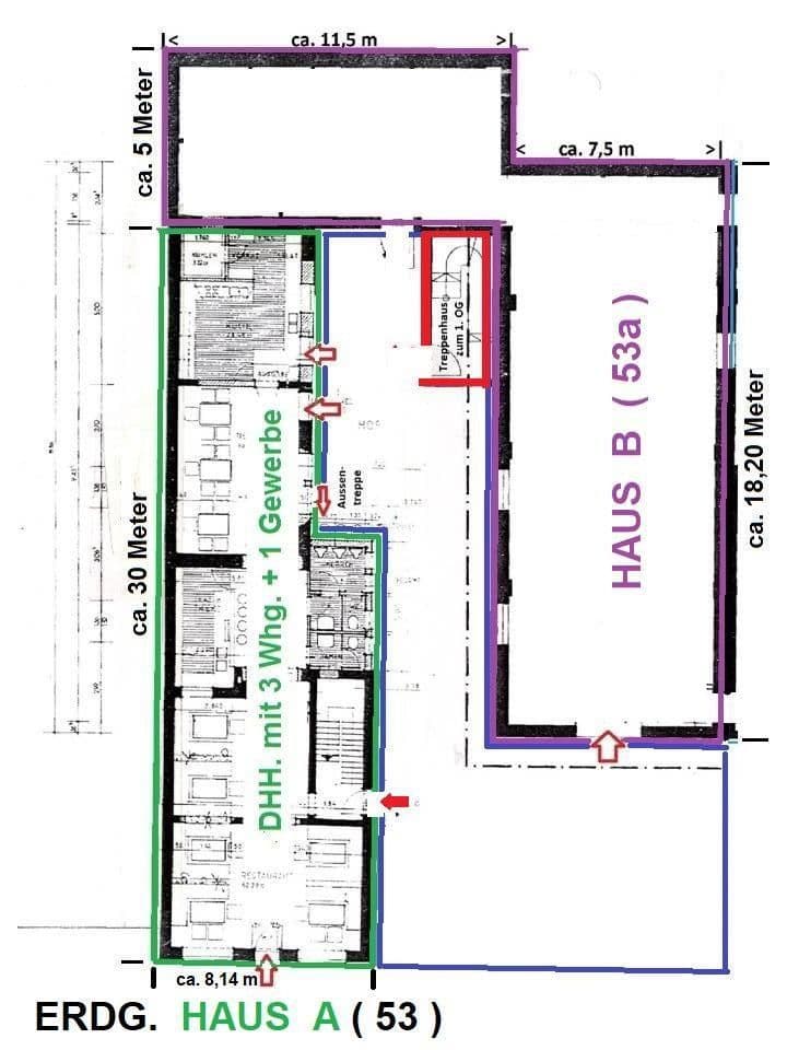 Prodej domu 775 m², pozemek 632 m², Duisburg, Severní Porýní-Vestfálsko Prodej domu 775 m², pozemek 632 m², Duisburg, Severní Porýní-Vestfálsko