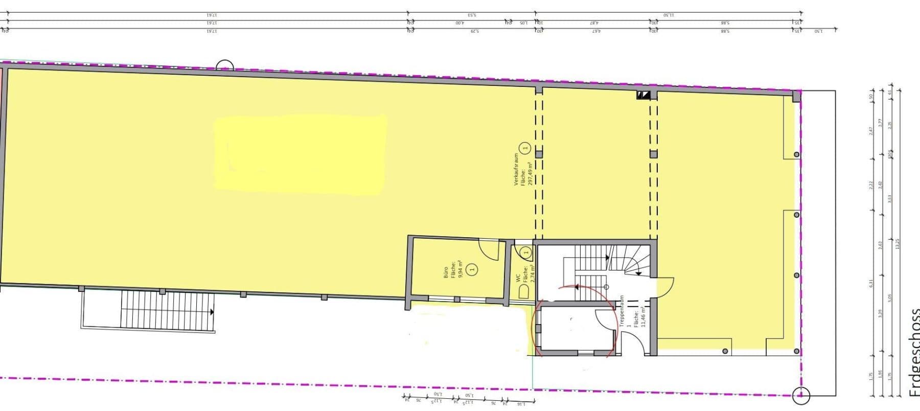 Pronájem nebytového prostoru 310 m², Scheffelstraße 5, Singen (Hohentwiel), Bádensko-Württembersko Pronájem nebytového prostoru 310 m², Scheffelstraße 5, Singen (Hohentwiel), Bádensko-Württembersko