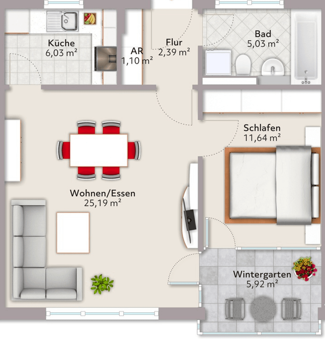 Pronájem bytu 2+1 57 m², Hohemarkstr. 143, Oberursel (Taunus), Hessen Pronájem bytu 2+1 57 m², Hohemarkstr. 143, Oberursel (Taunus), Hessen