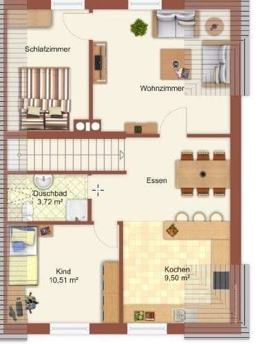 Pronájem bytu 3+1 61 m², Eckernförde, Šlesvicko-Holštýnsko Pronájem bytu 3+1 61 m², Eckernförde, Šlesvicko-Holštýnsko