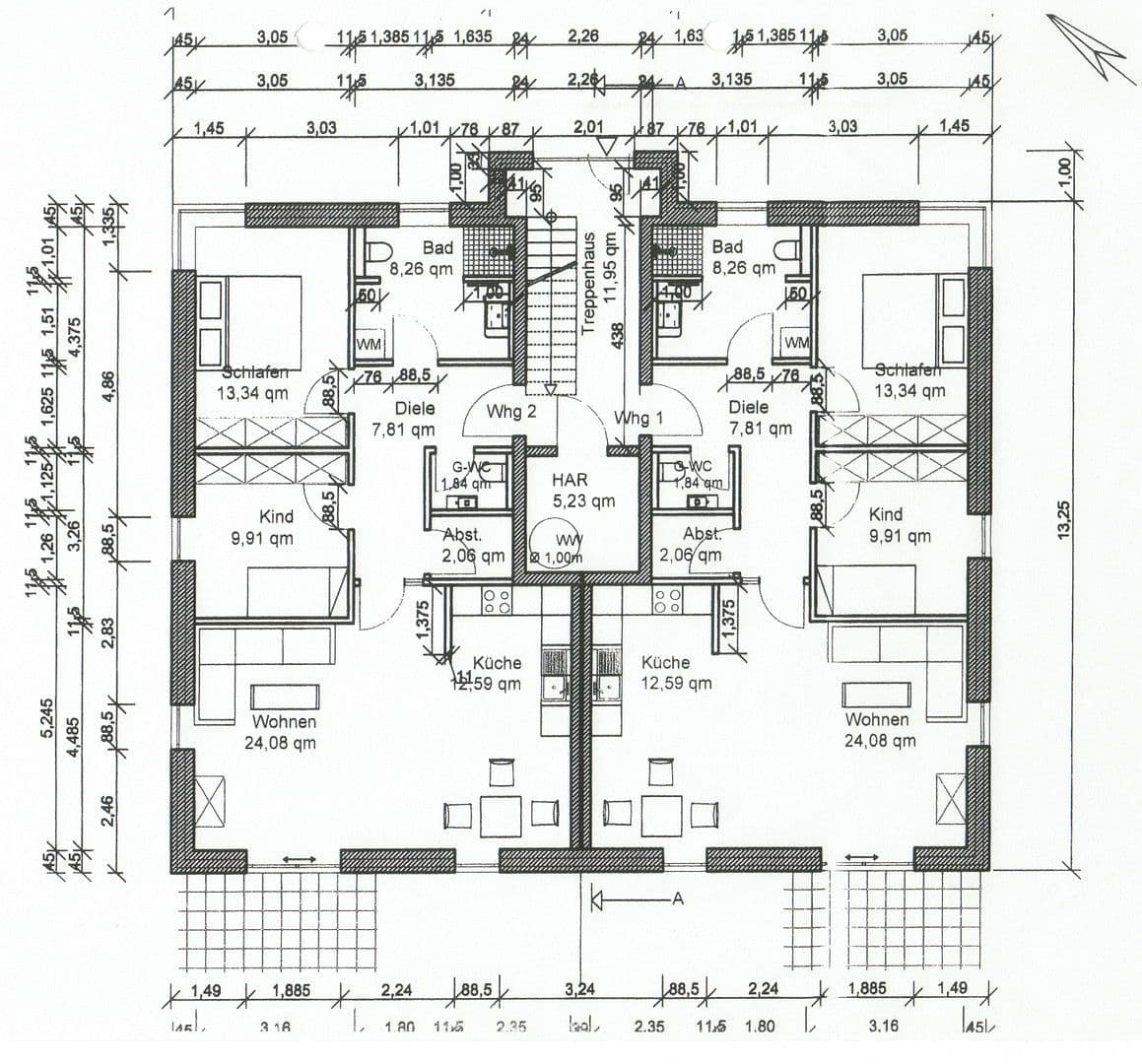 Pronájem bytu 2+1 82 m², Waldstraße 1, Otter, Dolní Sasko Pronájem bytu 2+1 82 m², Waldstraße 1, Otter, Dolní Sasko