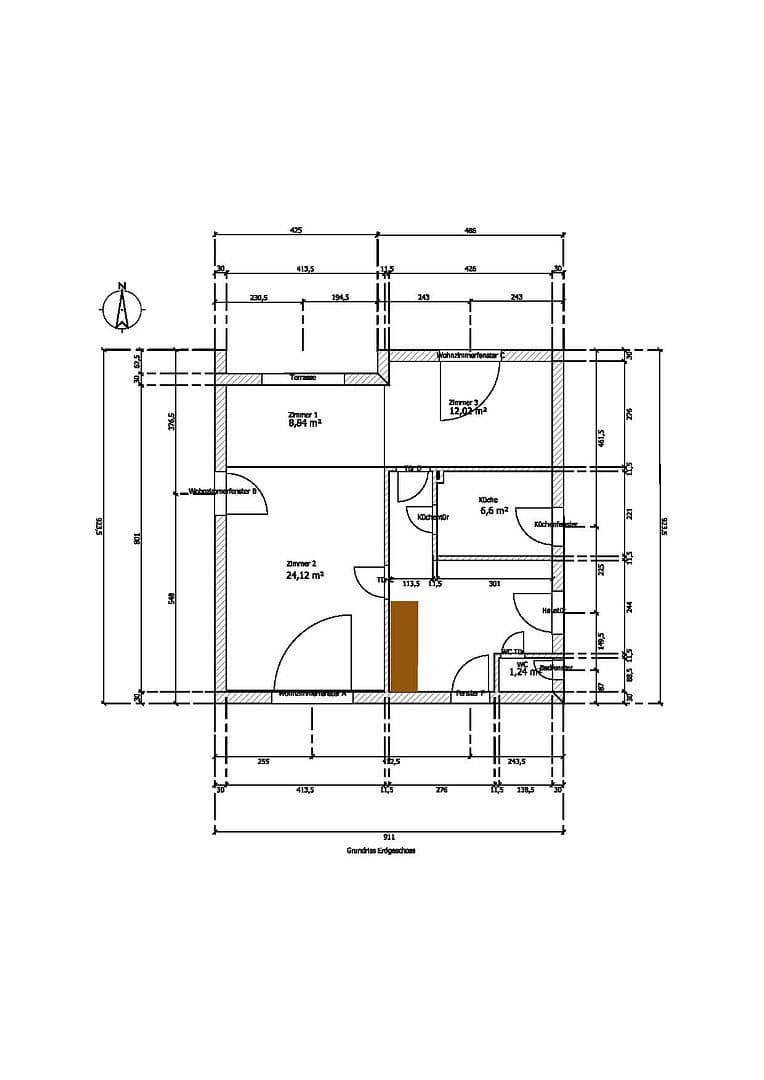 Prodej domu 122 m², pozemek 584 m², Meisenweg 7, Fehmarn, Šlesvicko-Holštýnsko Prodej domu 122 m², pozemek 584 m², Meisenweg 7, Fehmarn, Šlesvicko-Holštýnsko
