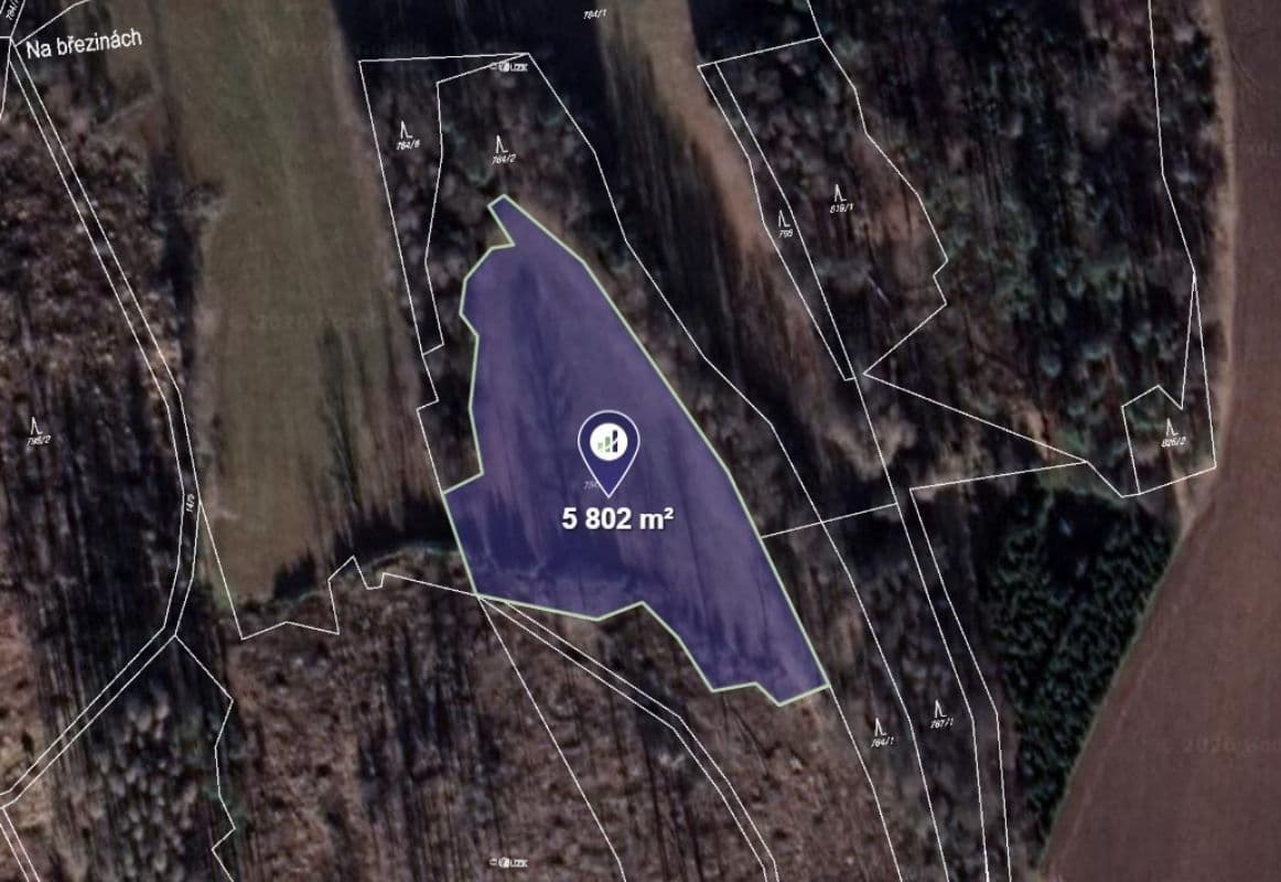 Prodej pozemku 5.802 m², Batelov, Kraj Vysočina Prodej pozemku 5.802 m², Batelov, Kraj Vysočina