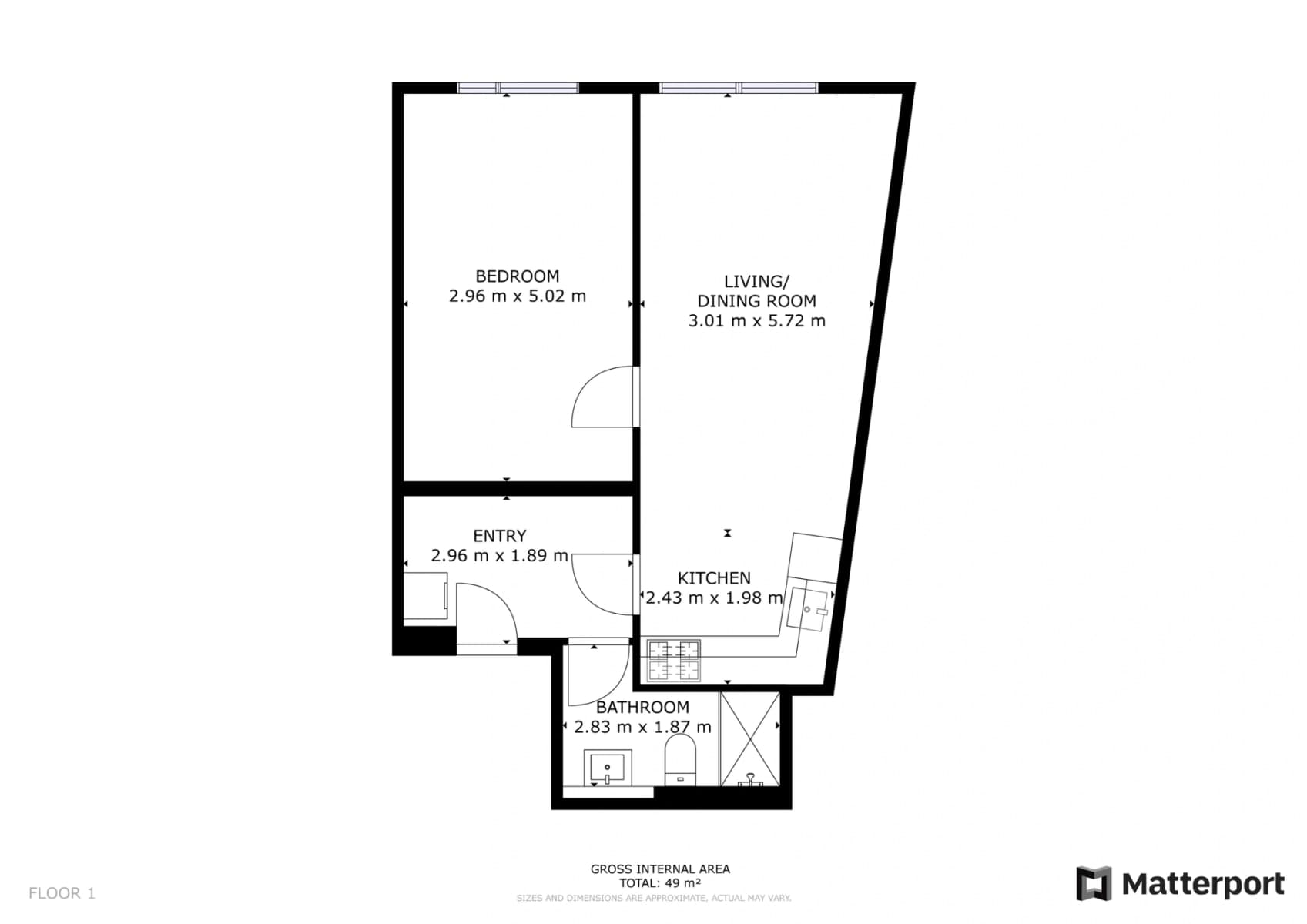 Pronájem bytu 2+kk 47 m², Michelská, Praha, Praha Pronájem bytu 2+kk 47 m², Michelská, Praha, Praha