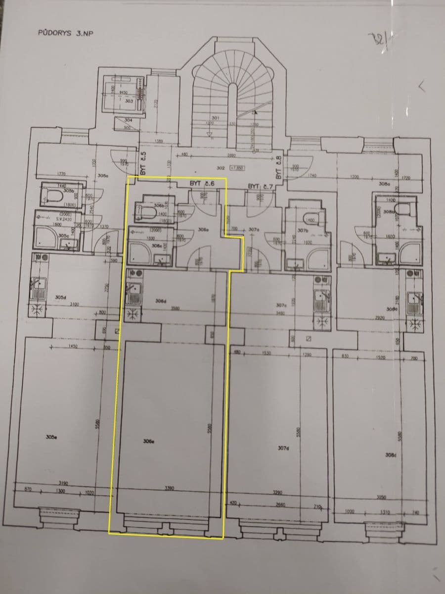 Pronájem bytu 1+kk 37 m², Grafická, Praha, Praha Pronájem bytu 1+kk 37 m², Grafická, Praha, Praha