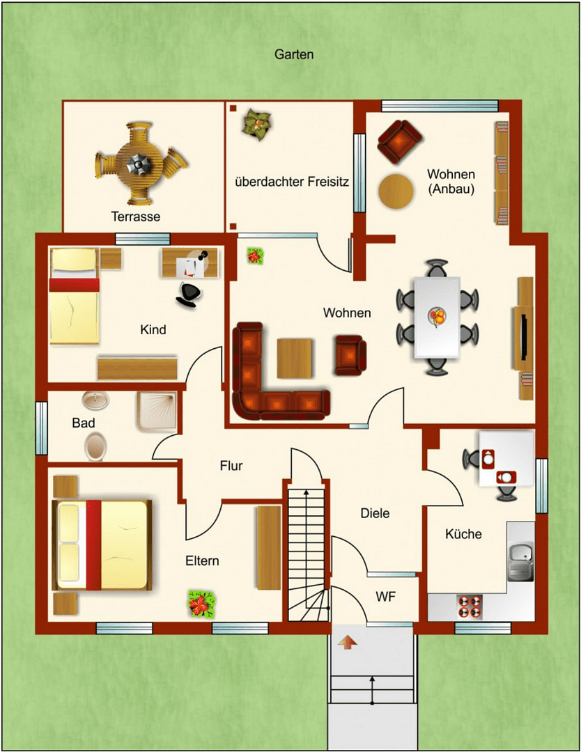 Prodej domu 195 m², pozemek 704 m², Jägersruh 11, Braunschweig, Dolní Sasko Prodej domu 195 m², pozemek 704 m², Jägersruh 11, Braunschweig, Dolní Sasko