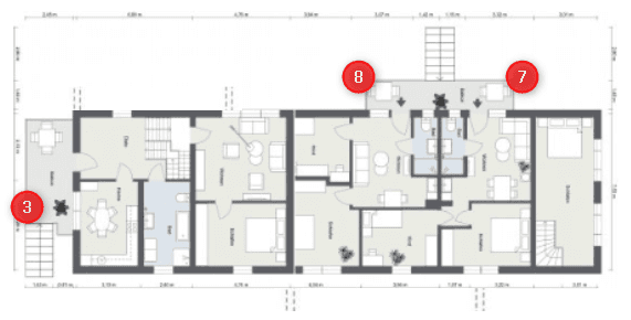 Prodej domu 535 m², pozemek 2.543 m², Dorfstraße 12, Krummin, Mecklenburg-Vorpommern Prodej domu 535 m², pozemek 2.543 m², Dorfstraße 12, Krummin, Mecklenburg-Vorpommern