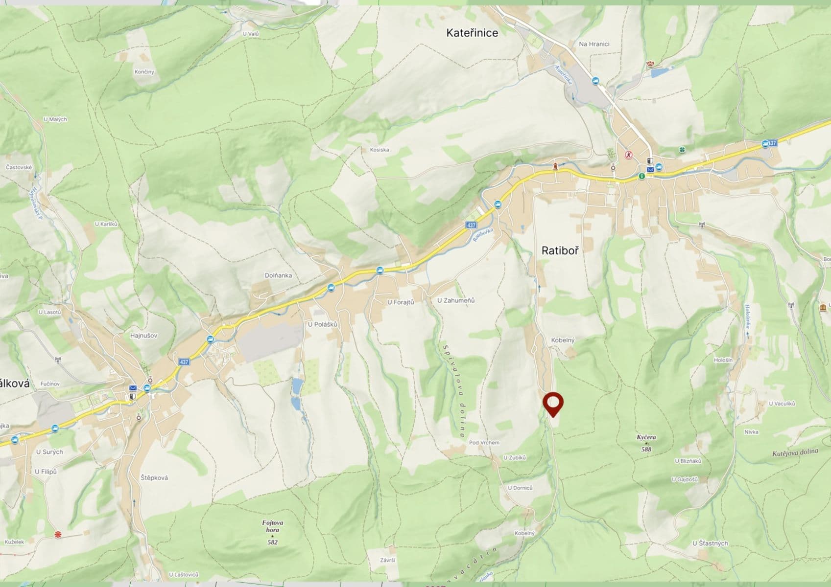 Prodej pozemku 2.493 m², Ratiboř, Zlínský kraj Prodej pozemku 2.493 m², Ratiboř, Zlínský kraj