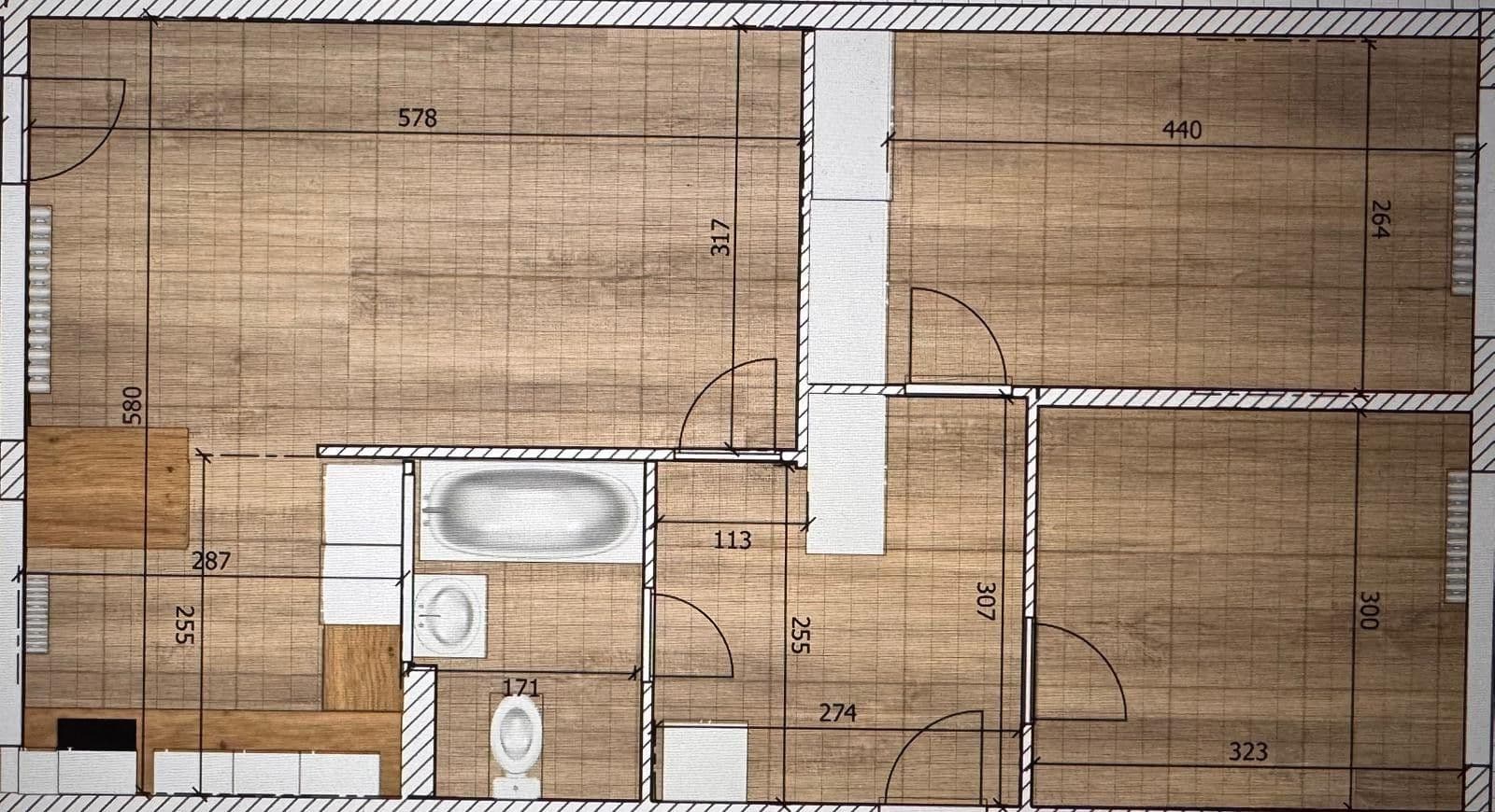 Pronájem bytu 3+kk 68 m², Horáčkova, Praha, Praha Pronájem bytu 3+kk 68 m², Horáčkova, Praha, Praha