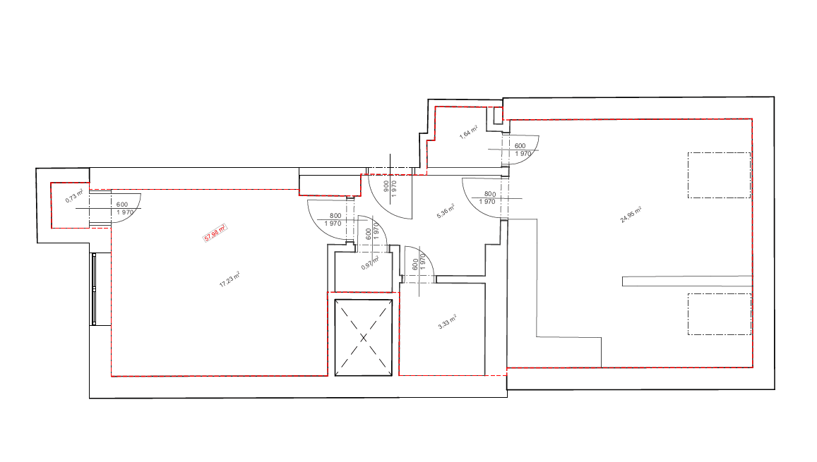 Pronájem bytu 2+kk 59 m², Chelčického, Plzeň, Plzeňský kraj Pronájem bytu 2+kk 59 m², Chelčického, Plzeň, Plzeňský kraj