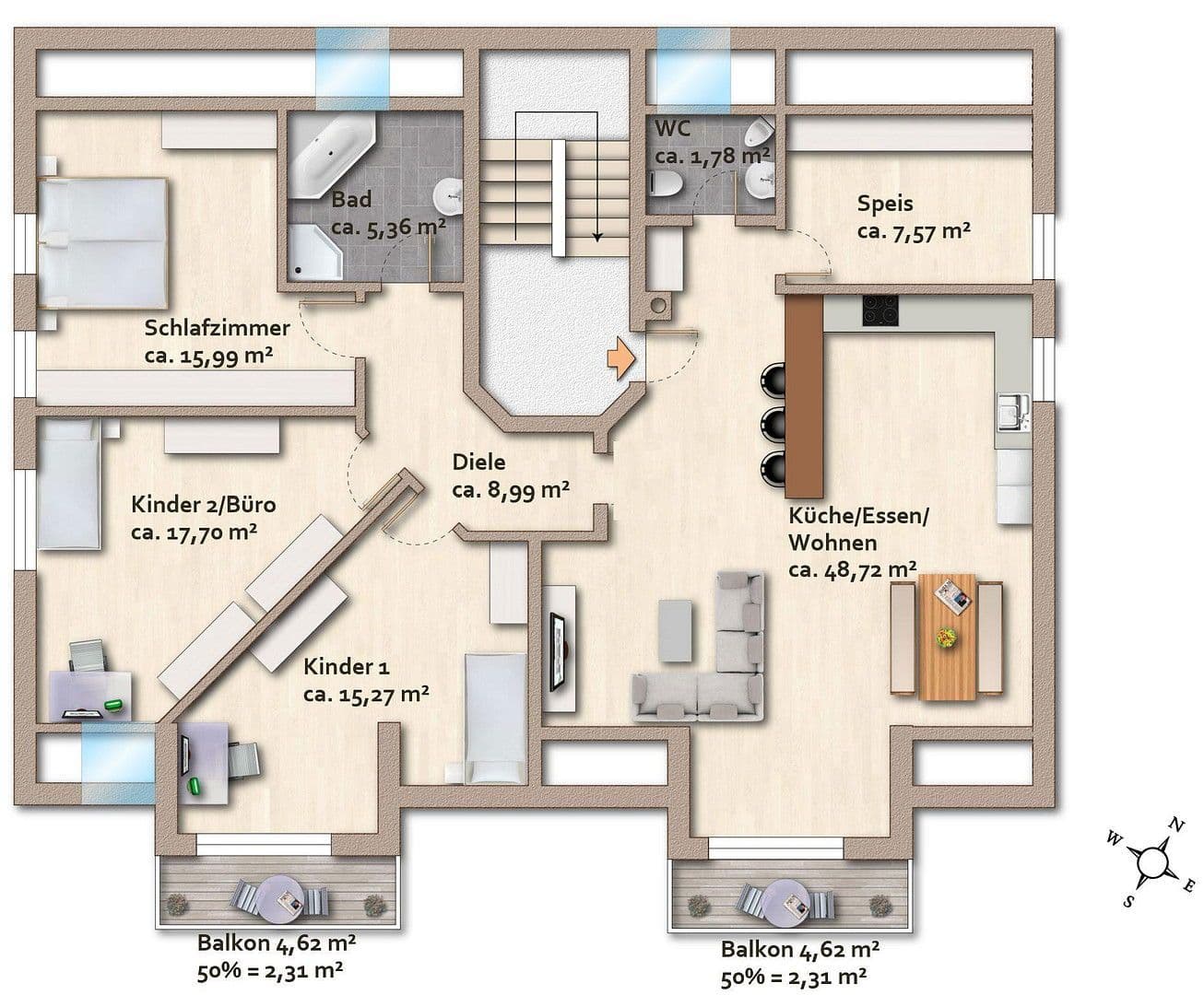 Prodej bytu 5+1 126 m², Obertraubling, Bavorsko Prodej bytu 5+1 126 m², Obertraubling, Bavorsko